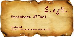 Steinhart Ábel névjegykártya